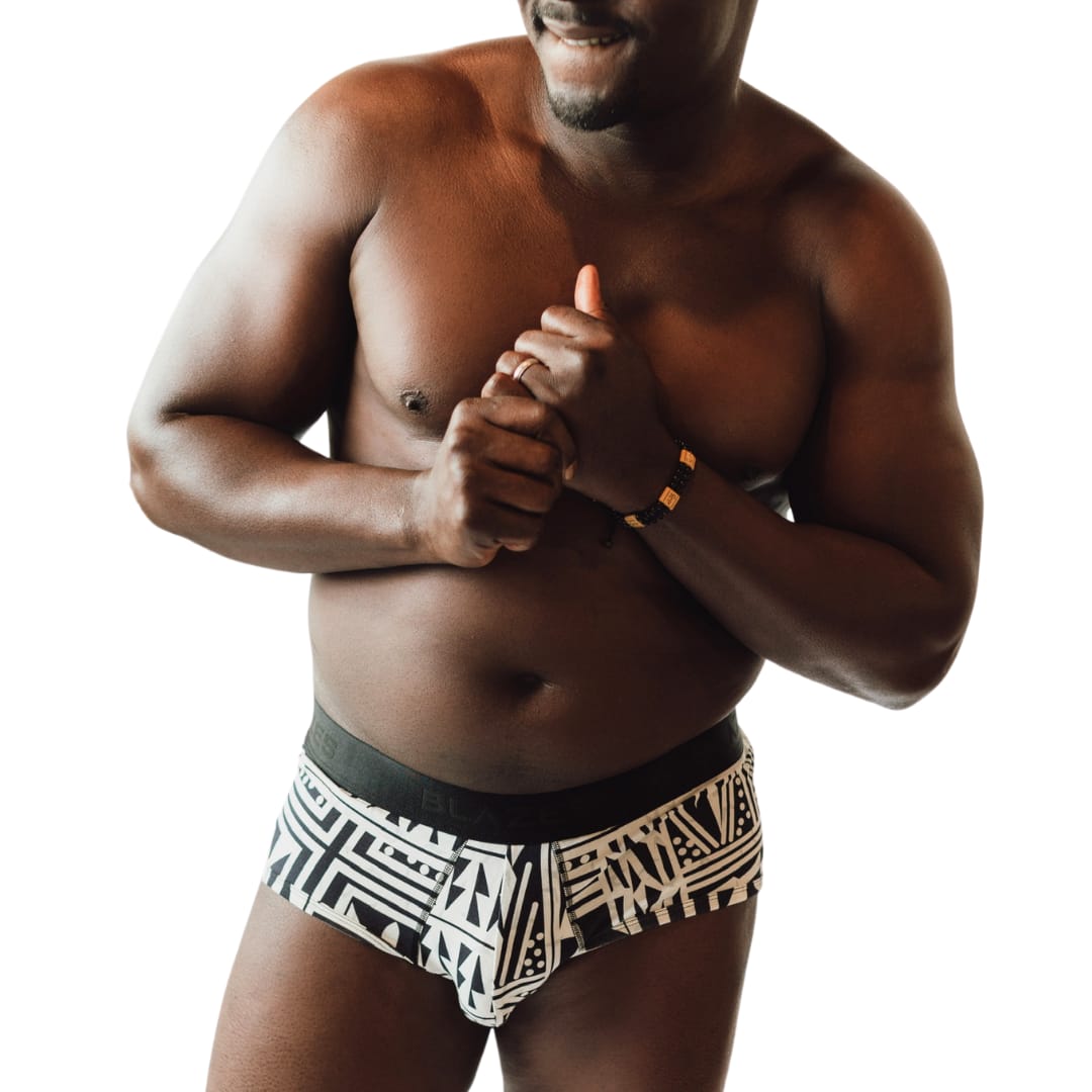 Briefs Ndop -  Black & White